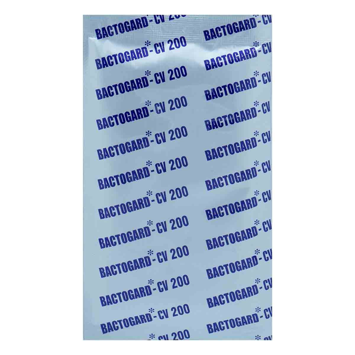 Bactogard CV 200 Tablet 10's, Pack of 10 TabletS Bactogard CV 200 Tablet 10's, Pack of 10 TabletS