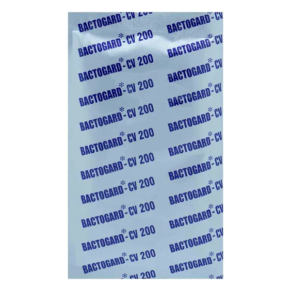 Bactogard CV 200 Tablet 10's