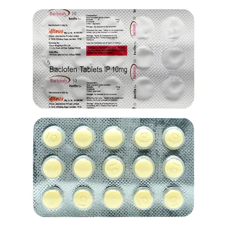BACLOTABLETS 10MG TABLETS 15'S