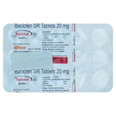 Baclotab 20 mg SR Tablet 15's, Pack of 15 TabletS