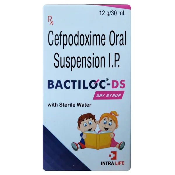 Bactiloc-DS Dry Syrup 30 ml, Pack of 1 Syrup