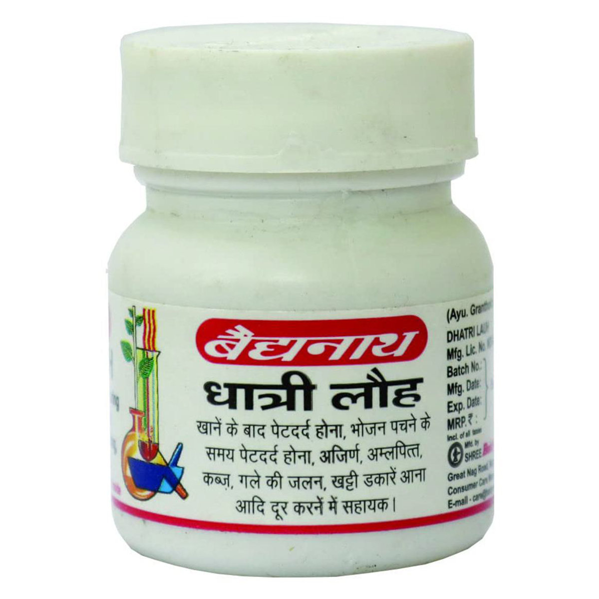 Baidyanath Dhatri Lauh, 40 Tablets, Pack of 1 Baidyanath Dhatri Lauh, 40 Tablets, Pack of 1
