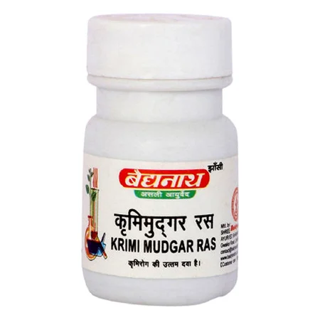 Baidyanath Krimi Mudgar Ras, 40 Tablets