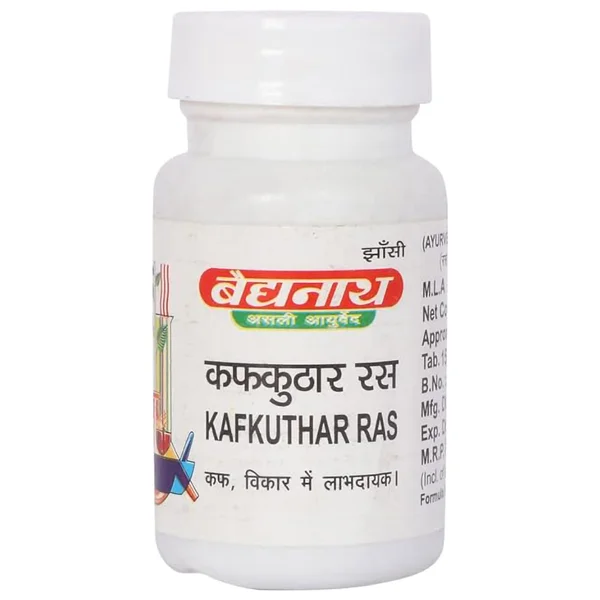 Baidyanath Kafkuthar Ras, 80 Tablets