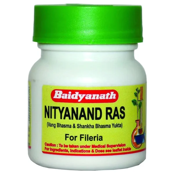 Baidyanath Nityanand Ras, 40 Tablets