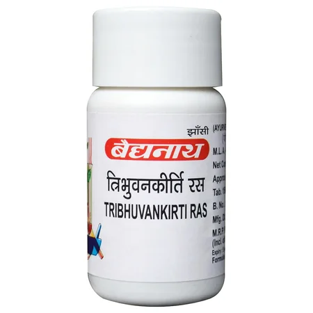 Baidyanath Tribhuwankirti Ras, 40 Tablets