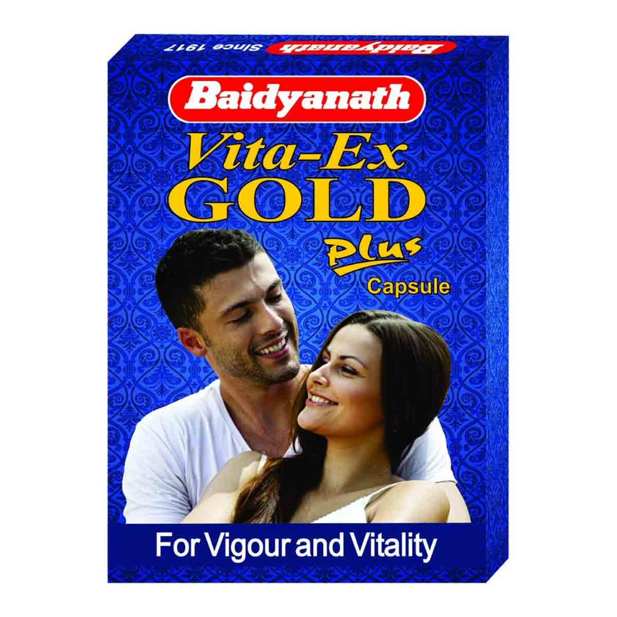 Baidyanath Vita-Ex Gold Plus, 10 Capsules, Pack of 1 Baidyanath Vita-Ex Gold Plus, 10 Capsules, Pack of 1