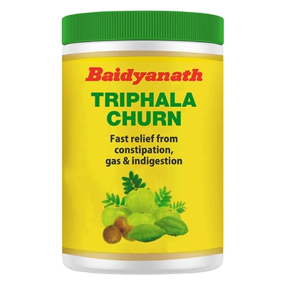 Baidyanath Triphala Churn, 500 gm, Pack of 1