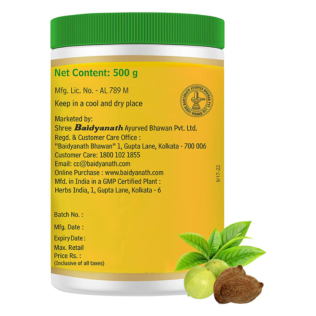 Baidyanath Triphala Churn, 500 gm, Pack of 1 Baidyanath Triphala Churn, 500 gm, Pack of 1