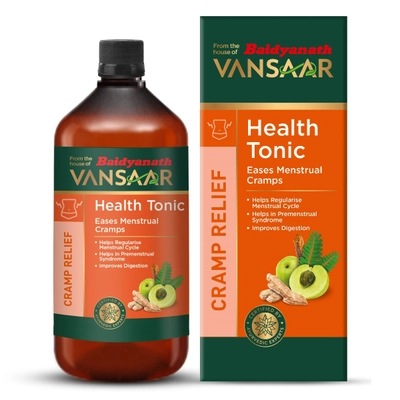 Baidyanath Vansaar Health Tonic for Cramp Relief, 450 ml, Pack of 1