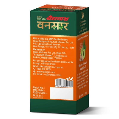 Baidyanath Vansaar Health Tonic for Cramp Relief, 450 ml, Pack of 1