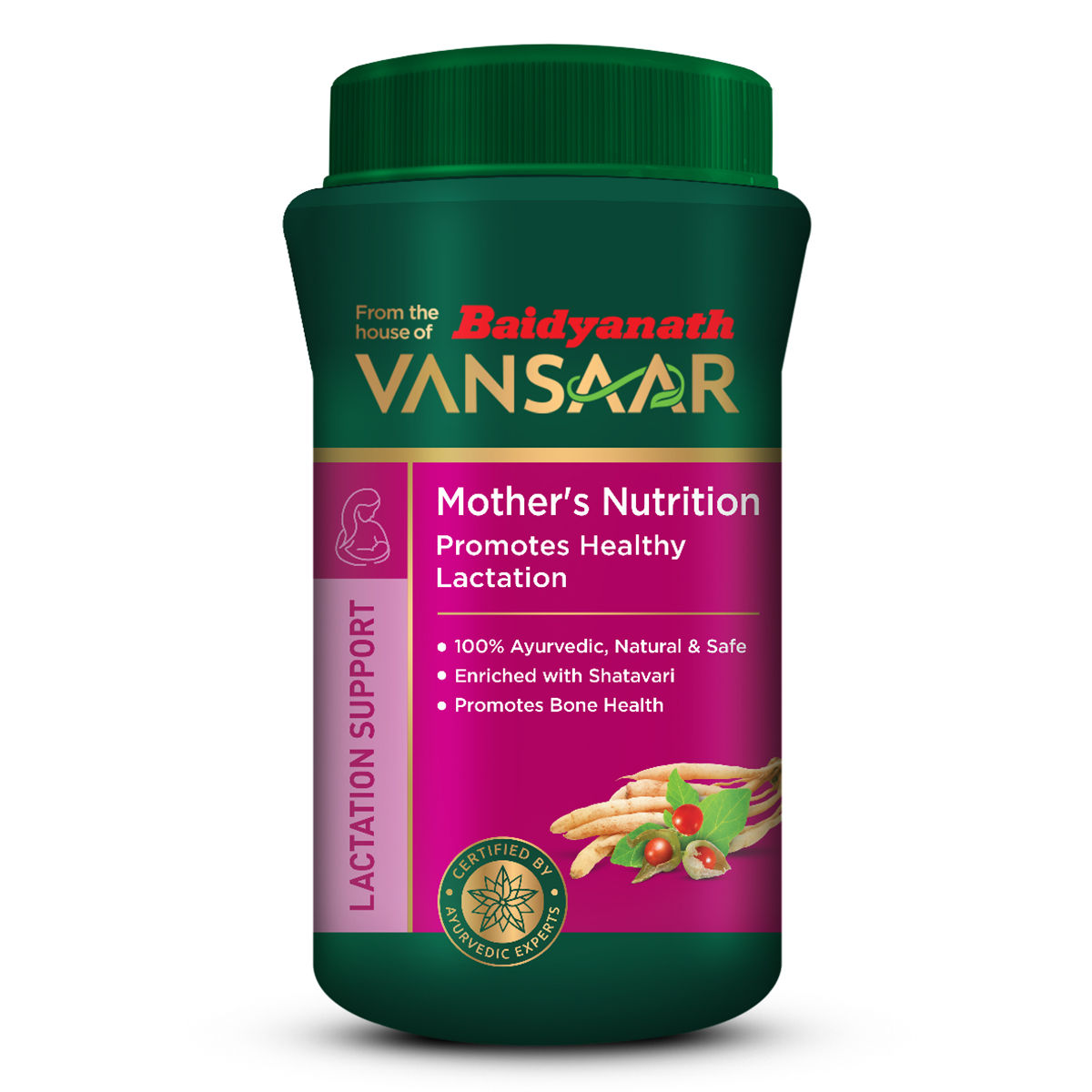 Buy Baidyanath Vansaar Mother's Nutrition for Lactation Support, 200 gm Online