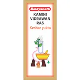 Baidyanath Kamini Vidrawan Ras Keshar Yukta, 10 gm Tablets, Pack of 1