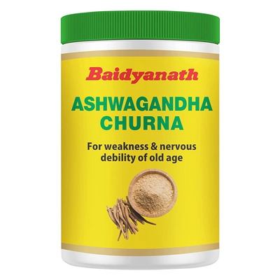 Baidyanath Ashwagandha Churna, 100 gm, Pack of 1