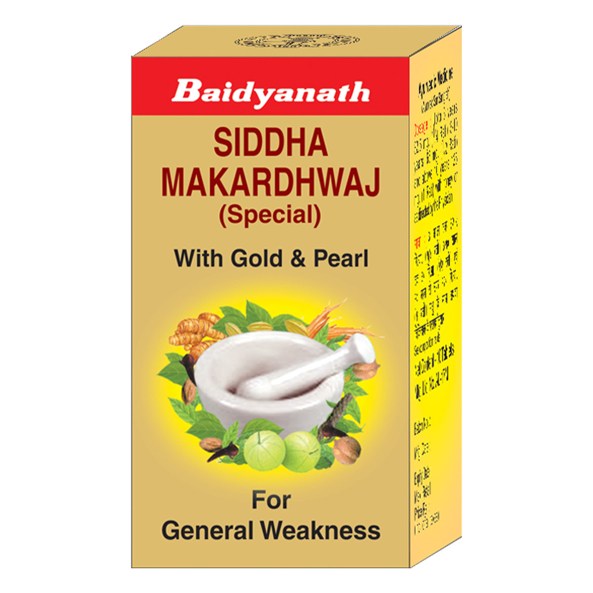 Baidyanath Siddha Makardhwaj Special, 10 Tablets, Pack of 1 Baidyanath Siddha Makardhwaj Special, 10 Tablets, Pack of 1