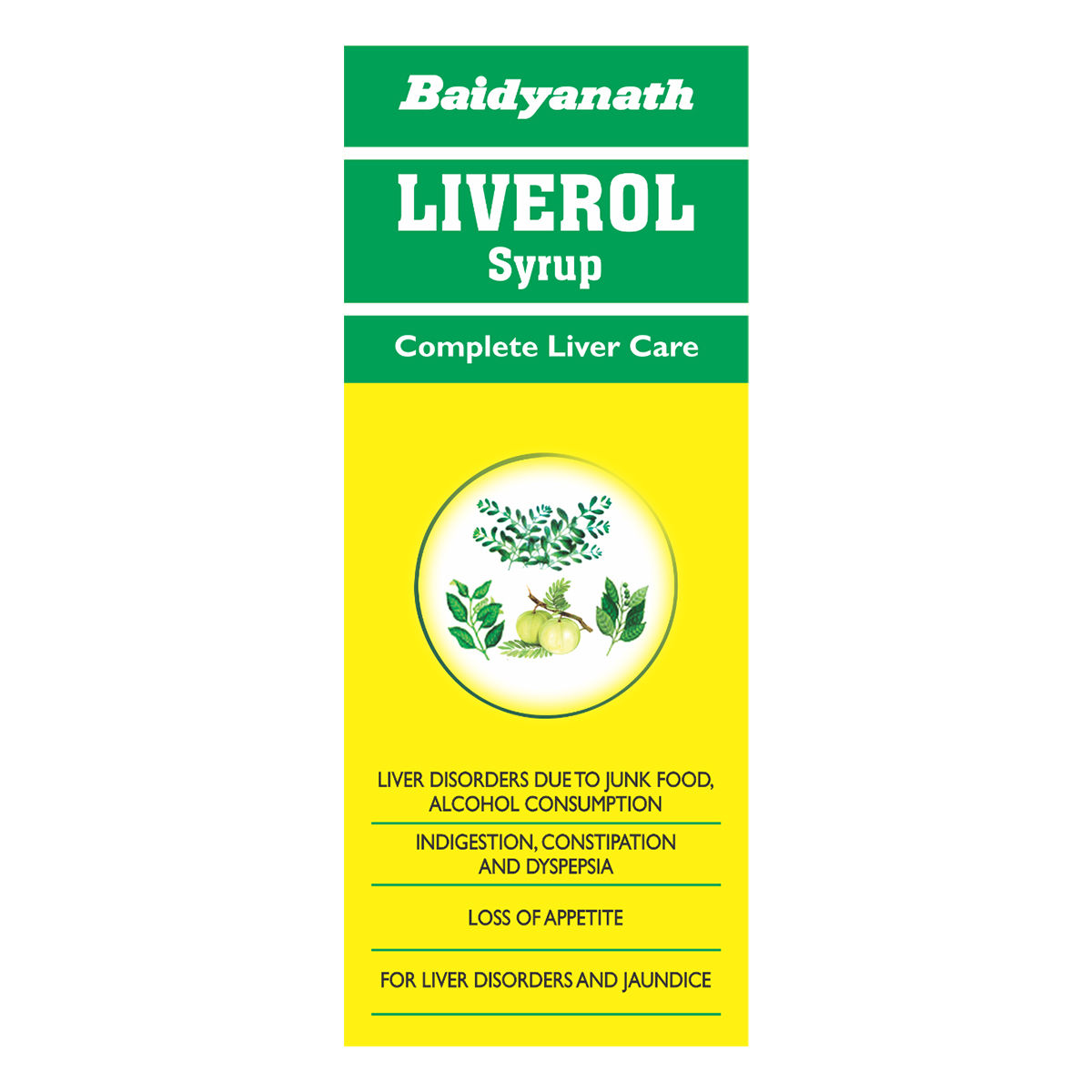Buy Baidyanath Liverol Syrup, 450 ml Online