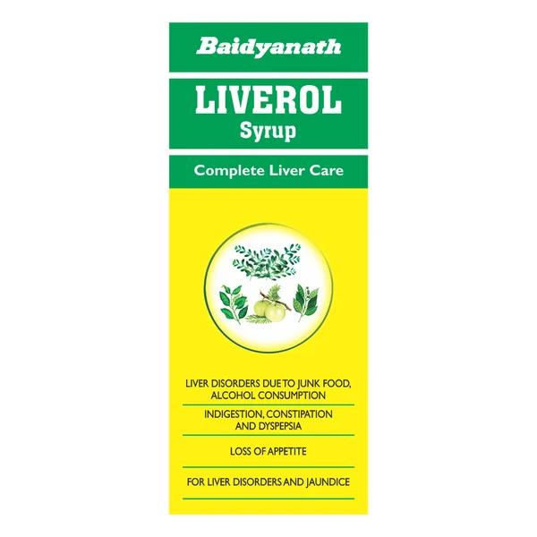 Baidyanath Liverol Syrup, 450 ml, Pack of 1