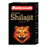 Baidyanath (Nagpur) Shodhit Shilajit, 30 Capsules, Pack of 1