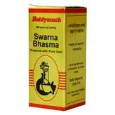 Baidyanath (Nagpur) Swarna Bhasma, 125 mg, Pack of 1