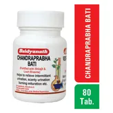 Baidyanath (Nagpur) Chandraprabha Bati, 80 Tablets, Pack of 1