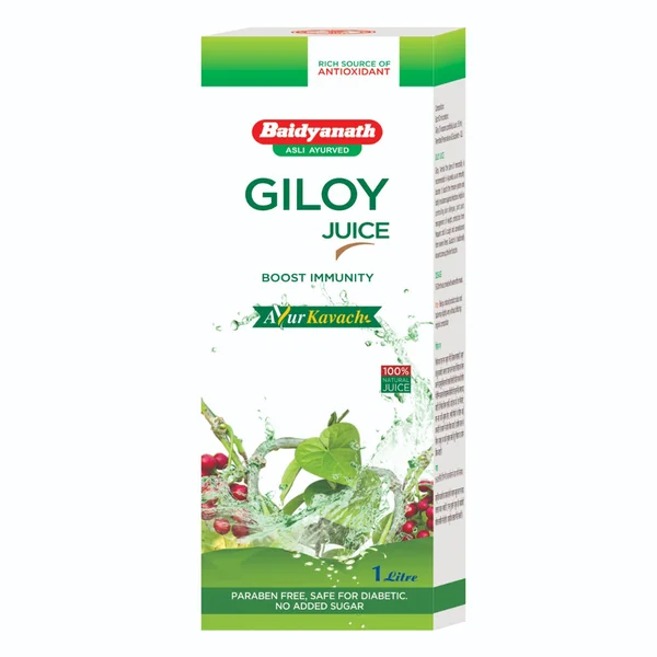Baidyanath (Nagpur) Giloy Juice, 1 Litre, Pack of 1
