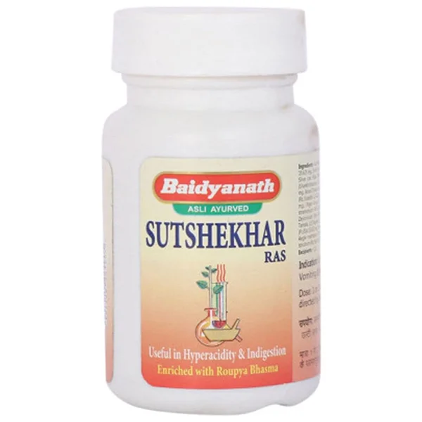Baidyanath Sutshekhar Ras, 40 Tablets