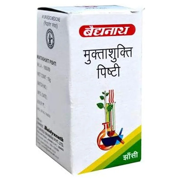Baidyanath Muktashukti Pishti, 10 gm, Pack of 1