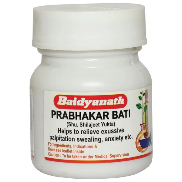 Baidyanath Prabhakar Bati, 40 Tablets