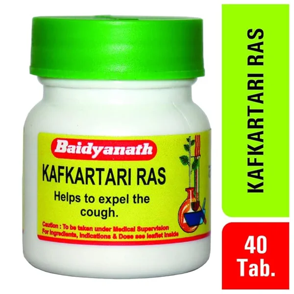 Baidyanath Kafkartari Ras, 40 Tablets