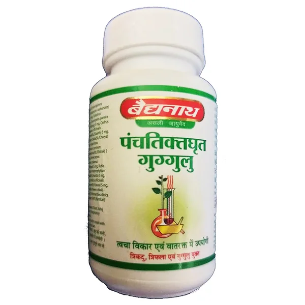 Baidyanath Panchtiktghrit Guggulu, 60 Tablets
