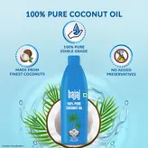 Bajaj Coconut Oil, 600 ml, Pack of 1