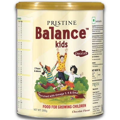 Balance Kids Chocolate Powder 200 gm, Pack of 1