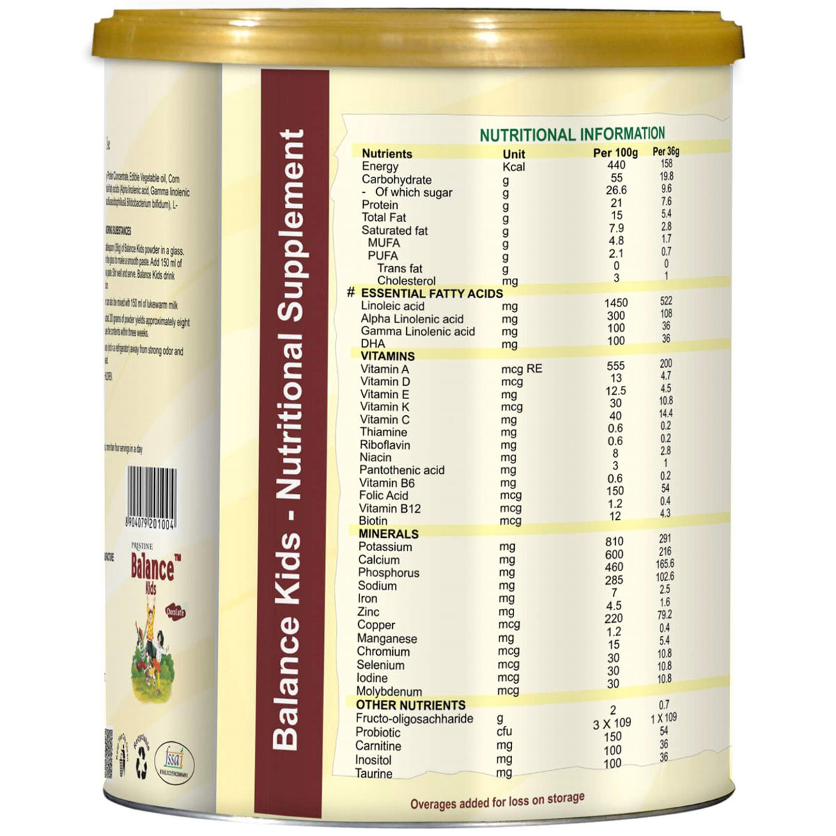 Buy Balance Kids Chocolate Flavour Powder, 200 gm | 19 Minutes Delivery ...