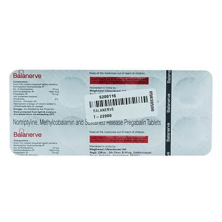 Balanerve Tablet 10's