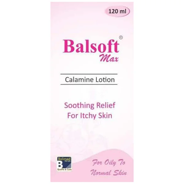 Balsoft Max Calamine Lotion, 120 ml