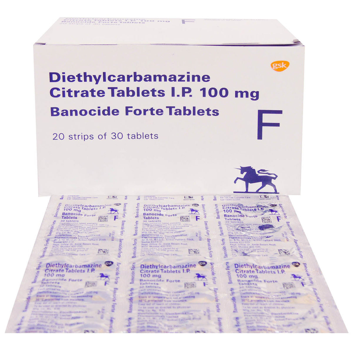 Buy Banocide Forte Tablet 30's Online