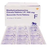 Banocide Forte Tablet 30's, Pack of 30 TABLETS