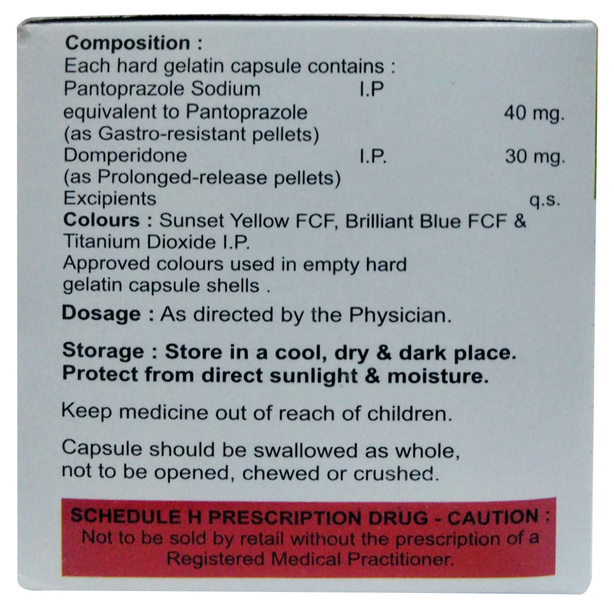 Bantop-DSR Capsule 10's, Pack of 10 Bantop-DSR Capsule 10's, Pack of 10