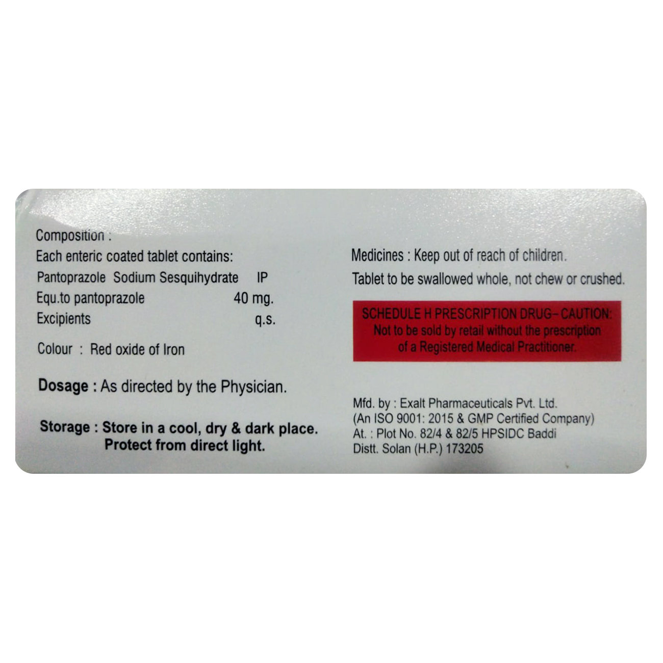 Bantop-40 Tablet 10's, Pack of 10 TABLETS Bantop-40 Tablet 10's, Pack of 10 TABLETS