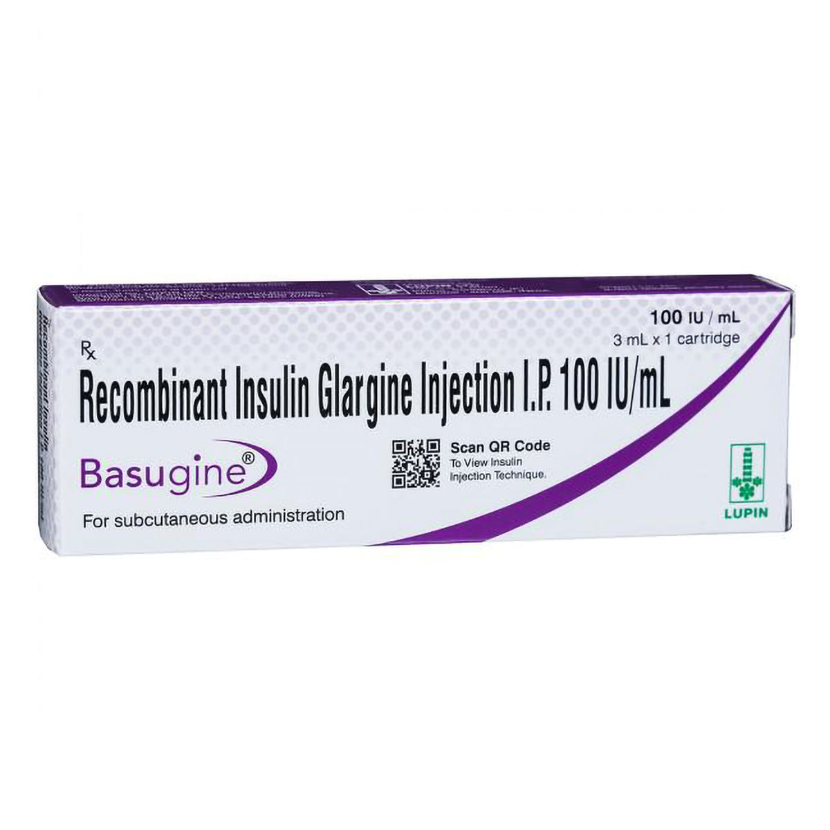 Buy Basugine 100IU/ml Injection 3 ml Online