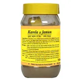 Basic Ayurveda Karela &amp; Jamun Herbal Mix Powder, 200 gm, Pack of 1