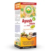 Basic Ayurveda Ayush Kwath Sugar Free Aqueous Extract, 500 ml, Pack of 1