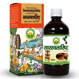 Basic Ayurveda Saraswatarishta Solution, 450 ml, Pack of 1