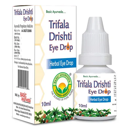 Basic Ayurveda Trifala Drishti Eye Drop, 10 ml