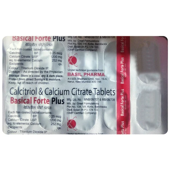 Basical Forte Plus Tablet 10's, Pack of 10 TABLETS