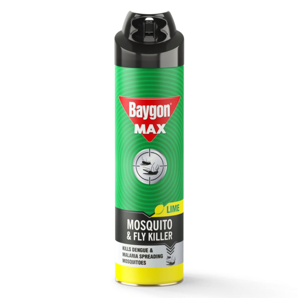 Baygon Max Lime Mosquito & Fly Killer Spray, 400 ml Price, Uses, Side ...