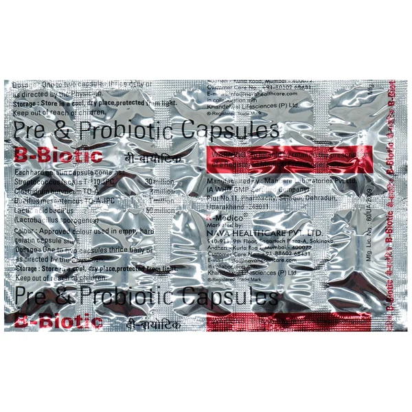 B-Biotic Capsule 10's, Pack of 10