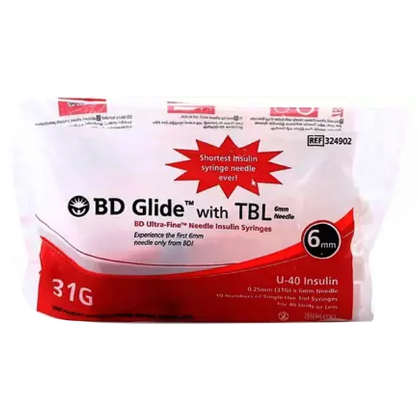 BD Ultra Fine Syringe 31G 40Iu