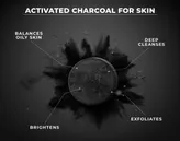 Beardo Activated Charcoal Face Scrub, 100 gm, Pack of 1