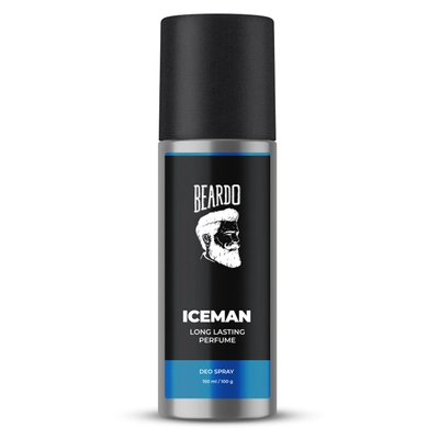 Beardo Iceman Long Lasting Perfume Deo Spray, 150 ml, Pack of 1